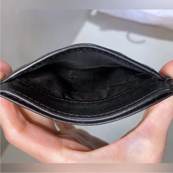 Stella McCartney  Black Card Holder with Gold Star - Picture 7 of 16